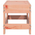 vidaXL Repose-pied de jardin 62x30x32 cm bois massif de douglas