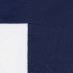 vidaXL Mur de tente de fête 2 pièces 400 x 195 cm Bleu PE et acier