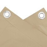 vidaXL Écran de balcon en tissu Oxford 90x600 cm Beige