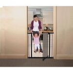 Barrière de sécurité Haute LIBERTY - Par pression - 75/81 x 93 cm - Noire