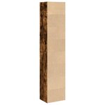 vidaXL Bibliothèque chêne fumé 40x30x189 cm bois d'ingénierie