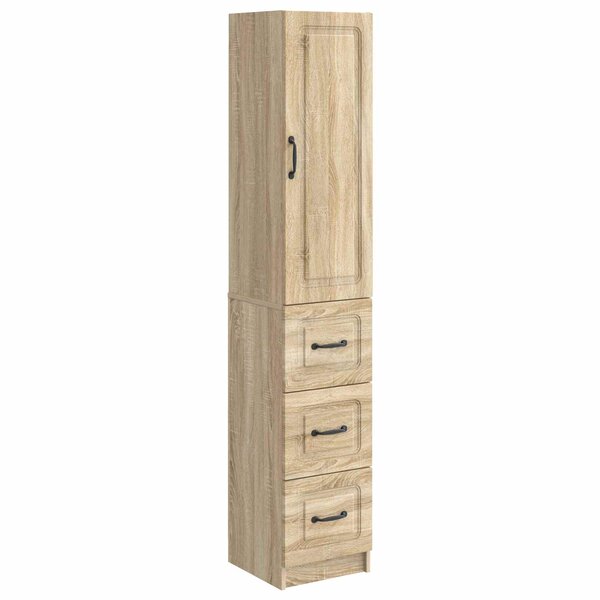 vidaXL Ensemble de Meubles 2 Pièces Chêne Sonoma 33 x 34 5 x 87 cm