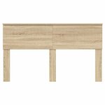 vidaXL Tête de lit Chêne Sonoma 150 cm Bois d'ingénierie