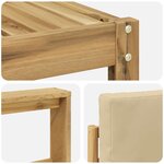 vidaXL Ensemble de canapés d'extérieur 6 pc