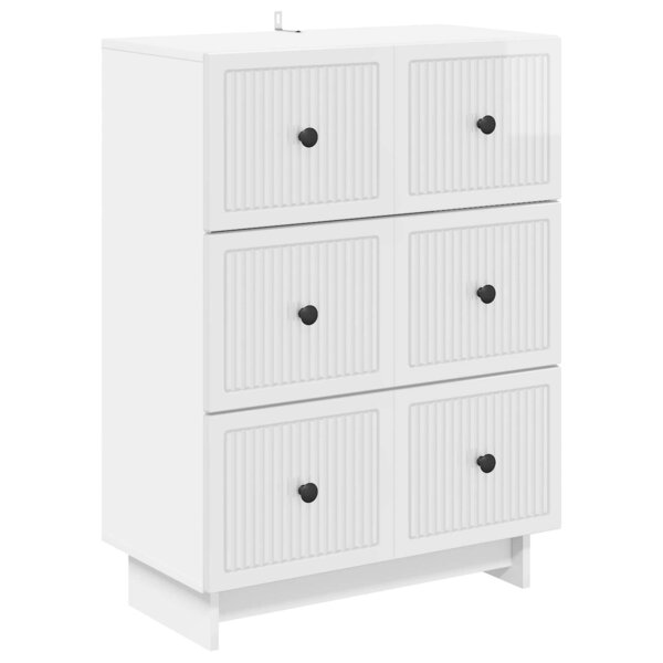 vidaXL Armoire à tiroirs 66 x 34 5 x 90 cm Bois d'ingénierie