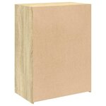 vidaXL Buffet chêne sonoma 70x41x93 cm bois d'ingénierie