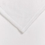 vidaXL Couvertures à jeter 6 Pièces Blanc 130 x 150 cm Toison