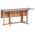vidaXL Ensemble à manger d'extérieur pliable 7 Pièces Bois solide de teck