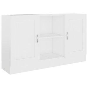 vidaXL Buffet Blanc 120x30 5x70 cm Bois d'ingénierie