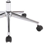 vidaXL Chaises pivotantes à manger lot de 4 gris tissu