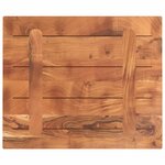 vidaXL Dessus de table 60x50x3 8 cm rectangulaire bois massif d'acacia
