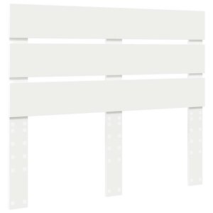 vidaXL Tête de lit Blanc 135 cm Bois d'ingénierie