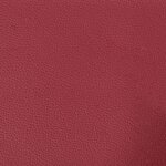 vidaXL Ensemble de canapés 3 Pièces et coussins Rouge bordeaux Similicuir