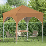 vidaXL Tente de fête pop-up 194 x 194 x 245 cm Beige