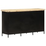 vidaXL Buffet 140x38x76 cm Bois de manguier brut