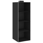 vidaXL Étagères suspendues de rangement 2 Pièces 4 niveaux Tissu