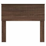 vidaXL Tête de lit Chêne brun 100 cm Bois d'ingénierie