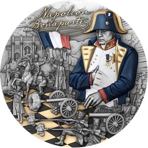 Monnaie NAPOLEON BONAPARTE Visionaries in History 2 Oz Argent 5$ Niue 2025 (PRÉCOMMANDE)