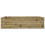 vidaXL Jardinière 90x60x23 cm bois de pin imprégné