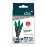 Pica crayons de marquage classic pro 590 12 pcs 120 mm vert