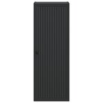 vidaXL Armoire Murale Noir 33 x 34 5 x 90 cm Bois d'ingénierie