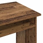 vidaXL Bureau vieux bois 90x50x74 cm bois d'ingénierie