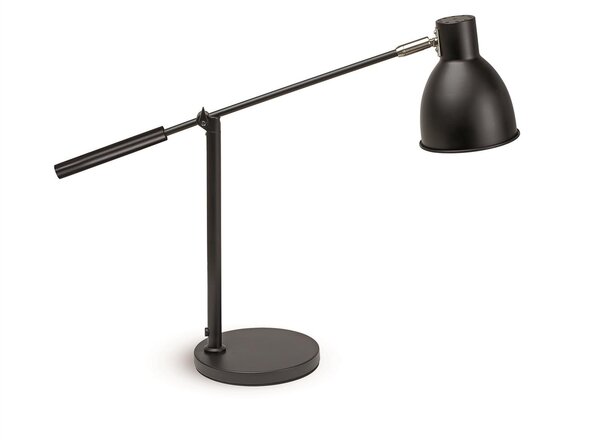 Luminaire de bureau finja, sans ampoule noir MAUL