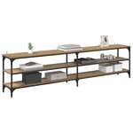 vidaXL Meuble TV Chêne artisanal 200 x 30 x 50 cm