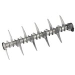 Rouleau à lames pour scarificateur et aérateur einhell ge-sa 1640