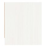 vidaXL Table de chevet blanc 40x31x35 5 cm bois de pin massif