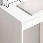 vidaXL Bureau Blanc 60 x 40 x 76 cm Bois d'ingénierie