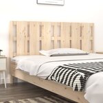 vidaXL Tête de lit 165 5x4x100 cm Bois massif de pin