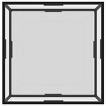vidaXL Table basse Transparent 80x80x35 cm Verre trempé