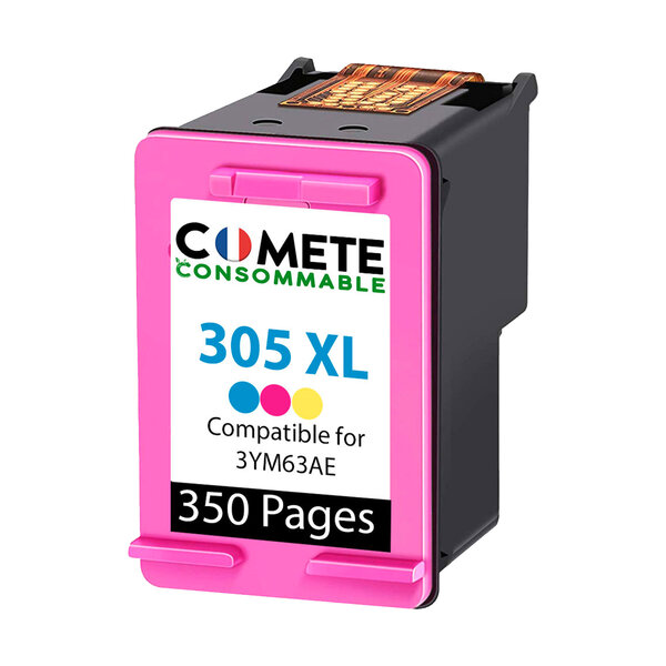 305XL - 1 cartouche compatible pour HP 305 XL - 1 couleur - COMETE