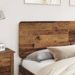 vidaXL Tête de lit Bois Ancien 200 cm Bois d'ingénierie