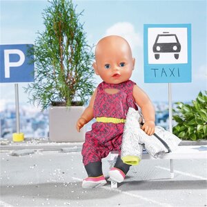 Zapf Creation 830215 - Baby born City Deluxe Scooter combinaison 43 cm