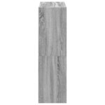 vidaXL Bibliothèque sonoma gris 102x32x108 cm bois d'ingénierie