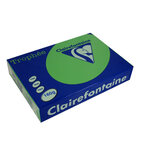 Ramette 250 Feuilles Papier 160g A4 210x297 mm Certifié FSC vert billard TROPHÉE