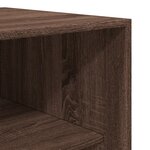 vidaXL Garde-robe chêne marron 80x50x200 cm bois d'ingénierie