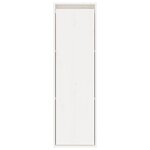 vidaXL Armoires murales 2 Pièces Blanc 30x30x100 cm Bois de pin massif