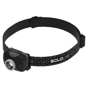 SOLIDLINE Lampe frontale à LED SH2 300 lm Lumière rouge