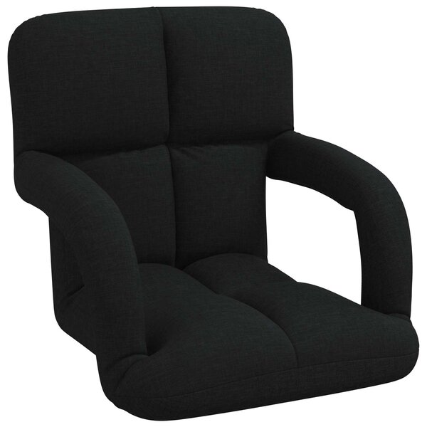vidaXL Chaise de sol réglable avec accoudoir