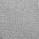 vidaXL Coussins de canapé 2 Pièces Gris nuage 45 x 45 cm tissu