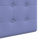 vidaXL Tête de lit suspendue Tissu