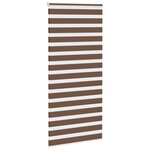 vidaXL Store zèbre marron 105x200cm largeur du tissu 100 9cm polyester