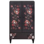 vidaXL Armoires de rangement avec porte Multicolore 60 x 33 5 x 100 cm