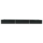 vidaXL Lit surélevé de jardin Acier galvanisé 480x80x45 cm Anthracite