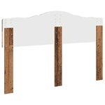 vidaXL Tête de lit Bois Ancien 150 cm Bois d'ingénierie