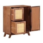 vidaXL Buffet 60x35x75 cm Bois de manguier massif