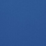 vidaXL Coussin pour banc de palette Bleu royal 120 x 40 x 8 cm
